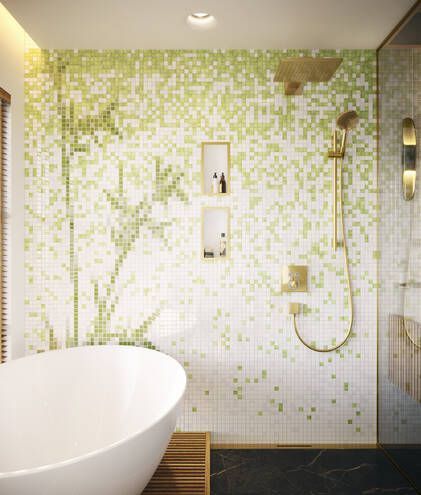 Штанга для душа 90 см Hansgrohe Unica S Puro 28631990 Полированное золото