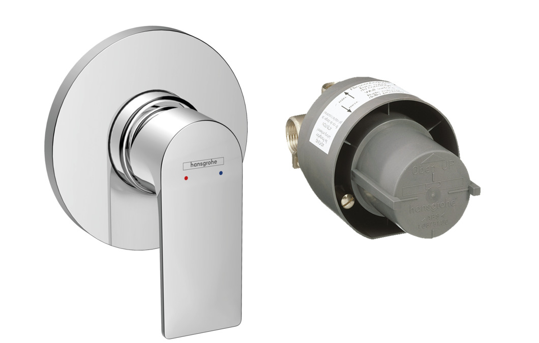 Смеситель для душа HANSGROHE REBRIS E 72658000 с внутренней частью, хром