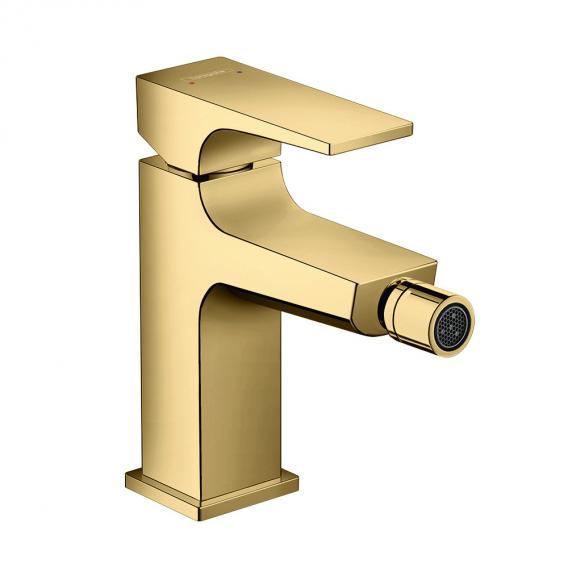 Смеситель для раковины однорычажный Hansgrohe Metropol 32520990 полированное золото