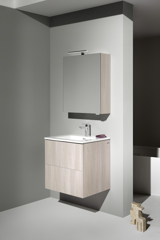 Тумба с раковиной  Laufen   Base for Pro S  8.6496.0.260.104.1   60 см, подвесная, 2 ящика, цвет белый матовый