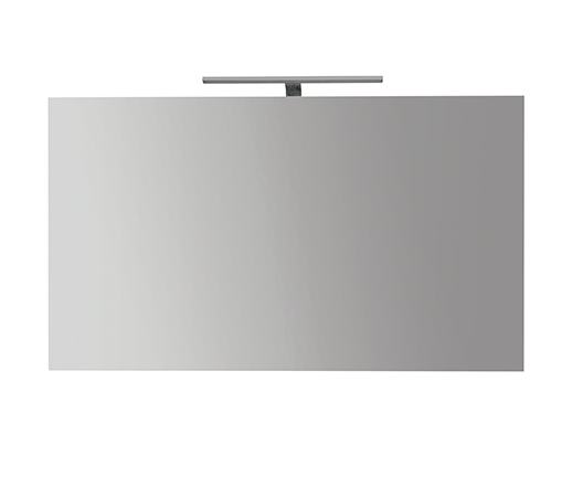 Зеркало с подсветкой GLOBO MIRROR FRAMES BPL120 1200 мм х 700 мм, без переключателя, серое