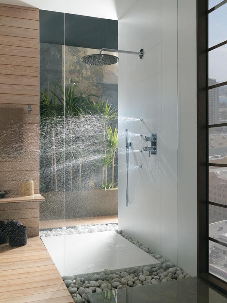 Форсунка боковая для душа Bossini Mini Mas I00153 Хром (изделие снято с производства)