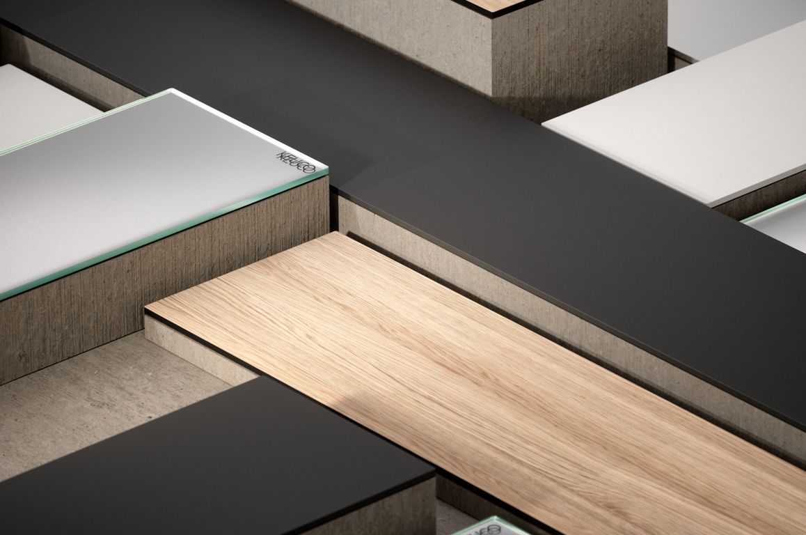 Зеркальный шкаф с подсветкой и подогревом для встраиваемого монтажа KEUCO Somaris 14512 372201 115 мм х 800 мм х 710 мм, с 2 поворотными ассиметричными дверцами, цвет корпуса Чёрный матовый