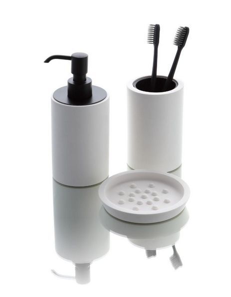 Мыльница настлоьная из композита BERTOCCI TRECENTO 125 4832 0000 Белый матовый