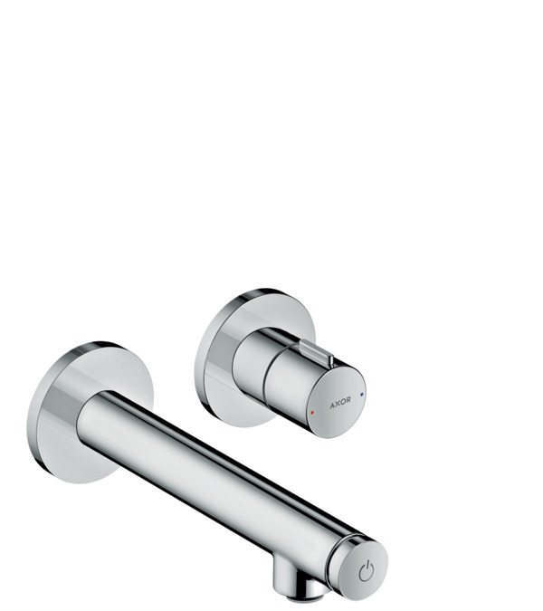Смеситель для раковины Select AXOR Uno 45112000 настенный хром