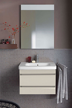 Тумба подвесная под раковину Duravit DuraStyle DS648009191 серо-коричневый