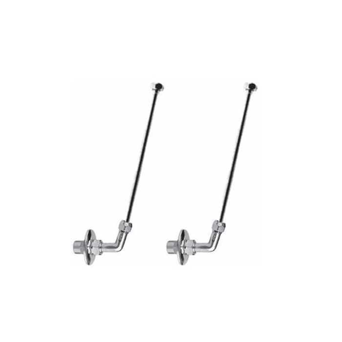 Жёсткая подводка воды NICOLAZZI DOCCIA 5570CRCOPPIA Хром