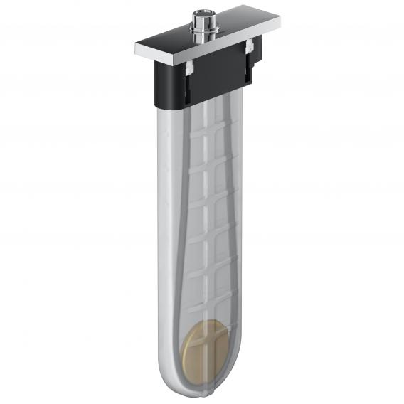 Скрытая часть смесителя HANSGROHE sBox Square 28010000 с прямоугольной розеткой, Хром