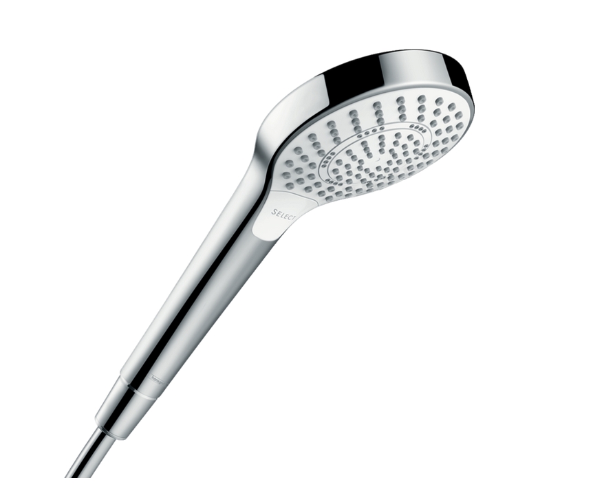 Ручной душ Hansgrohe Croma 110 Select S Multi 26801400 с EcoSmart, цвет Белый/Хром