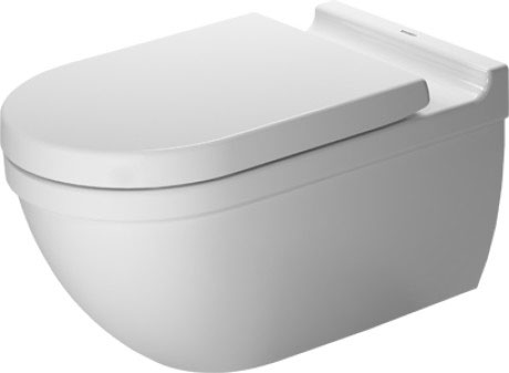 Подвесной унитаз Duravit Starck 3 2226090000 62 см белый