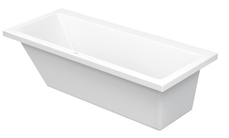 Акриловая ванна Duravit Vero 700131000000000 1700 х 700 c наклоном для спины слева, встраиваемая версия, белая