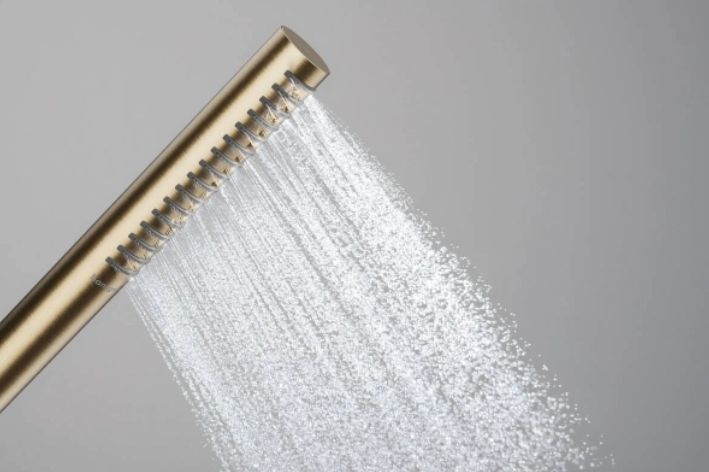 Ручной душ -"палочка" HANSGROHE Pulsify S 24126140 100 1jet, EcoSmart+, Шлифованная бронза