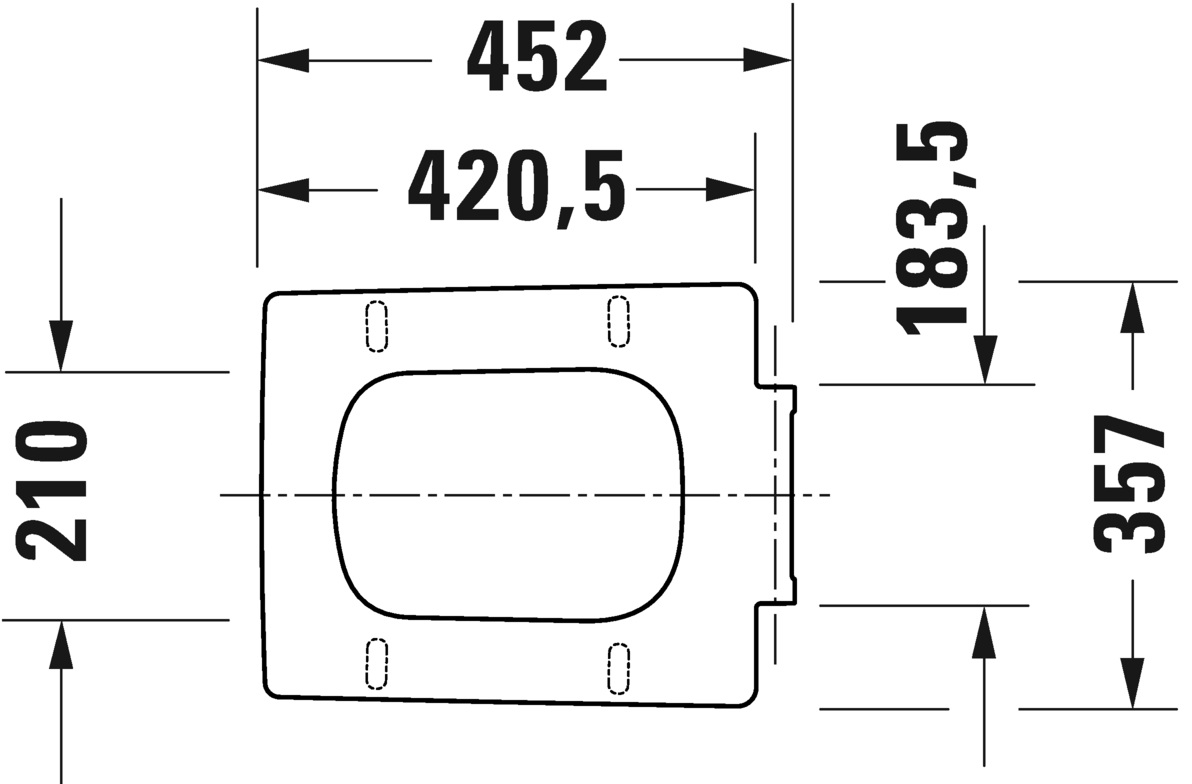 Сиденье c крышкой для унитаза Duravit Viu 0021110000 белое
