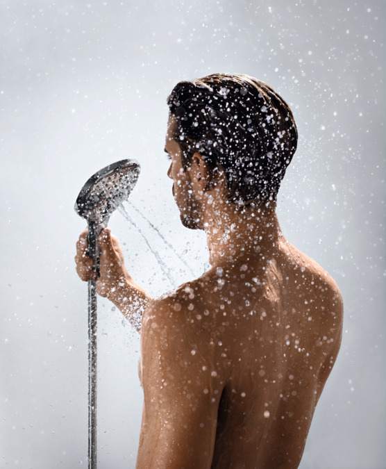 Душевой гарнитур Hansgrohe Raindance Select E 120 Porter 26720000 Хром