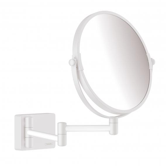 Косметическое зеркало без подсветки HANSGROHE AddStoris 41791700 Белый матовый