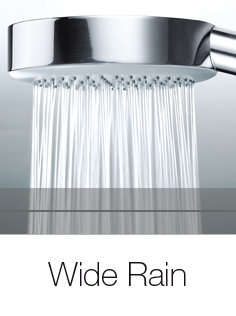 Лейка для душа Bossini Dinamica 1 режим B00167 Хром