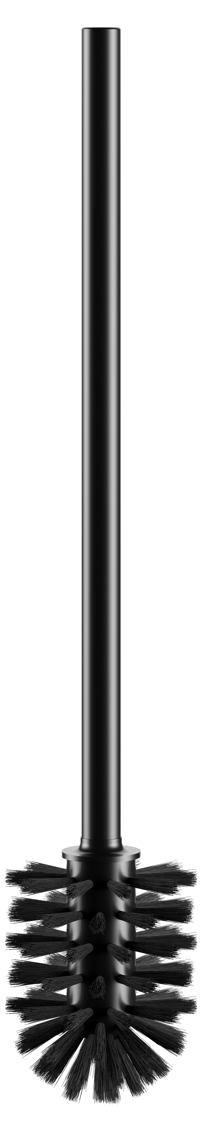Туалетный ёрш с ручкой KEUCO Collection Reva 14972 374001 с запасной головкой ёршика, чёрный матовый