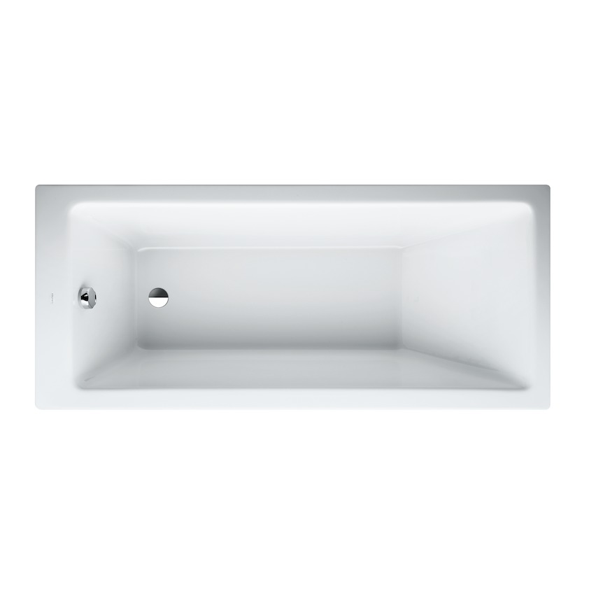 Встраиваемая ванна прямоугольная Laufen Pro 2.3395.1.000.000.1 1600 х 700 мм, акрил,  с каркасом, без панели, без сифона, белая