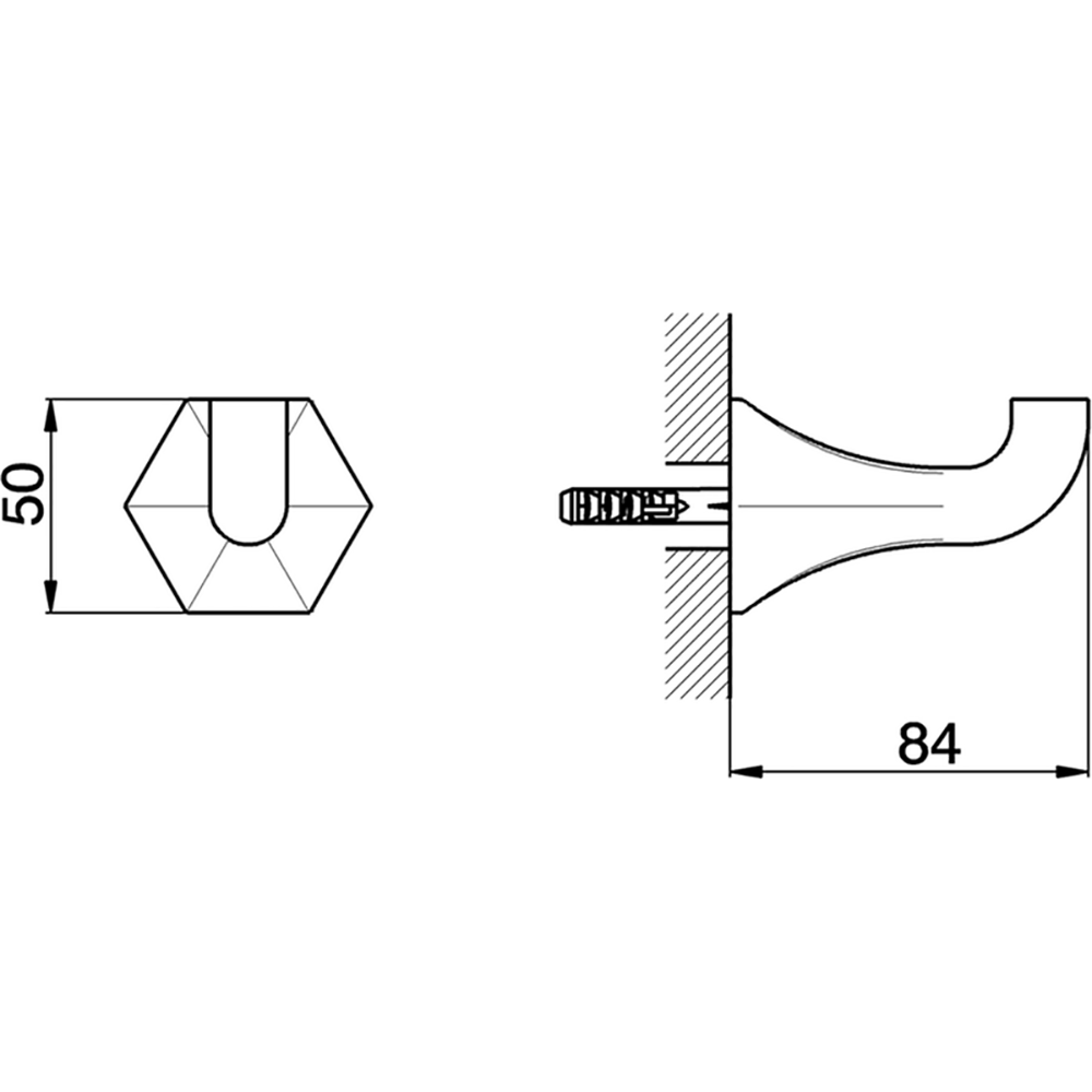 Крючок для ванной комнаты CISAL Cherie CE09071024 цвет Золото