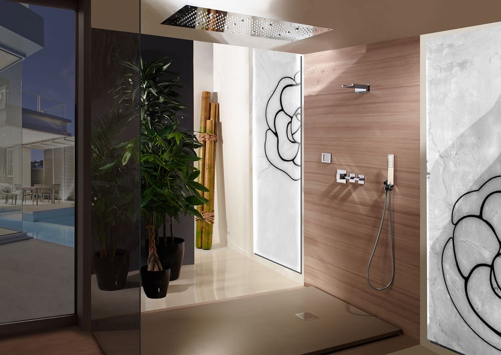 Излив для душа Bossini Bocca Cascata XL E88500.030 Хром