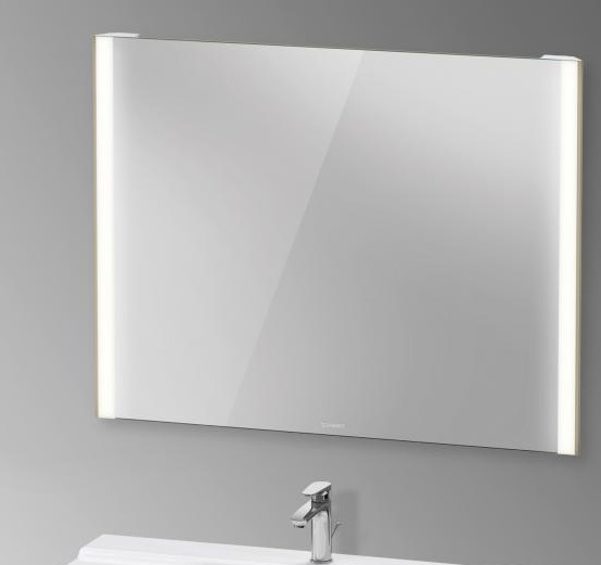 Зеркало с подсветкой DURAVIT XViu XV70320B1B1 1020 мм х 800 мм, версия Sensor, матовое шампанское