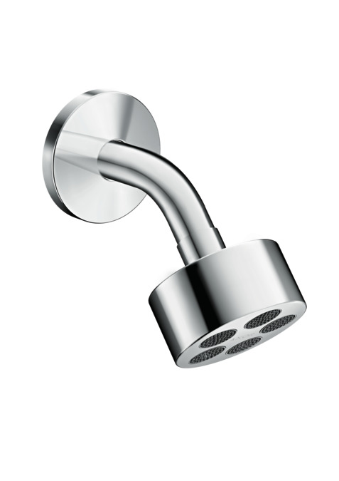 Верхний душ 75 1jet AXOR One 48490000 с держателем, EcoSmart, Хром