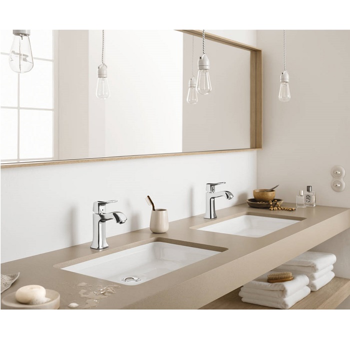 Смеситель для раковины без донного клапана Hansgrohe Metris Classic 31077000 Хром 