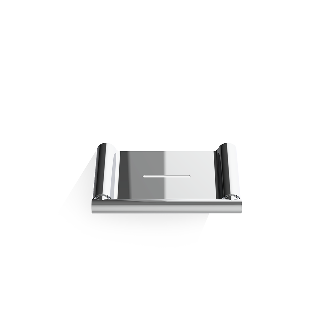 Мыльница настенная  DECOR WALTHER  Mikado MK WSS  0521600   1.8 x 12 x 8.2 см  цвет Хром