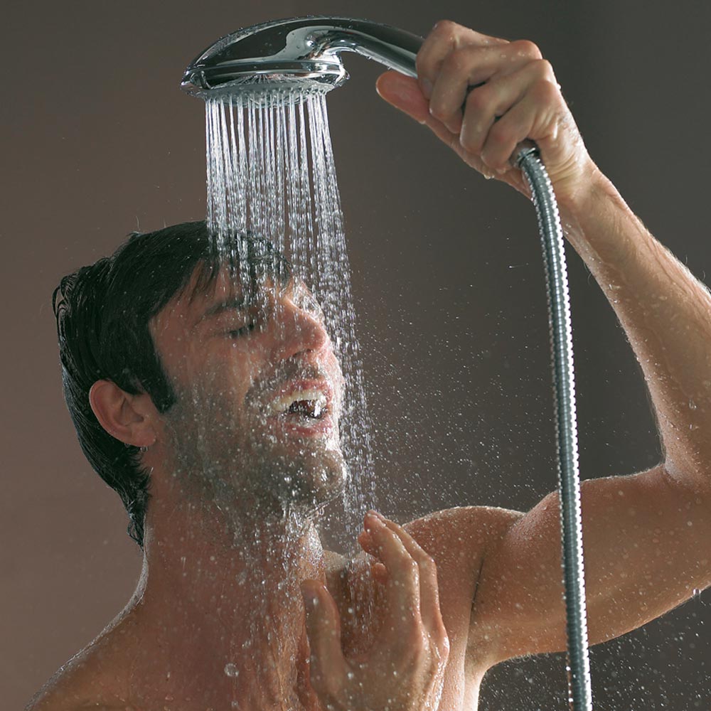 Лейка для душа Bossini Ocean 4 режима B00102 Хром