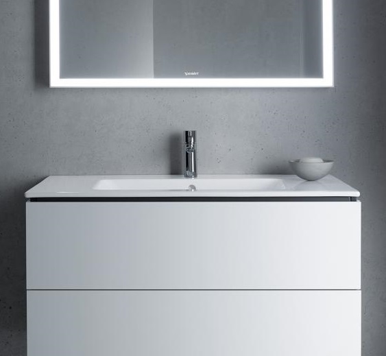 Раковина Duravit Me by Starck 23361000001 с 1 отверстием под смеситель, с переливом, с покрытием WonderGliss, белая 