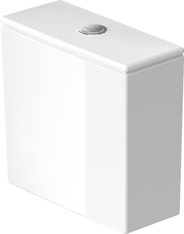 Бачок для унитаза Duravit DuraStyle 09351000051 подвод воды снизу слева, с покрытием WonderGliss, белый