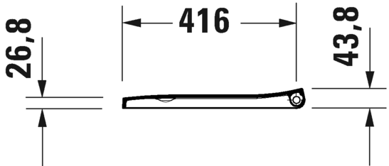 Сиденье c крышкой для унитаза Duravit Viu 0021290000 с микролифтом