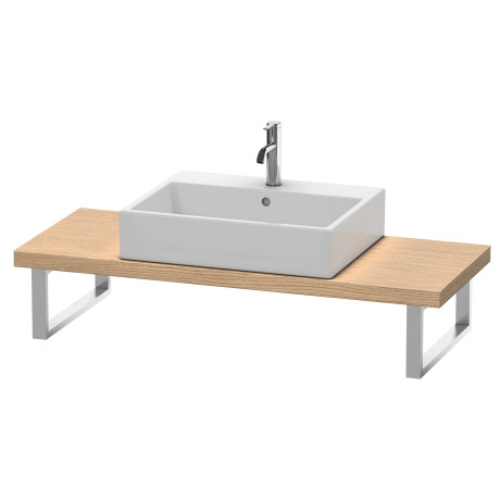 Консоль для накладной и встраиваемой сверху раковины компакт Duravit DuraStyle DS104C05252 (W1800) европейский дуб 
