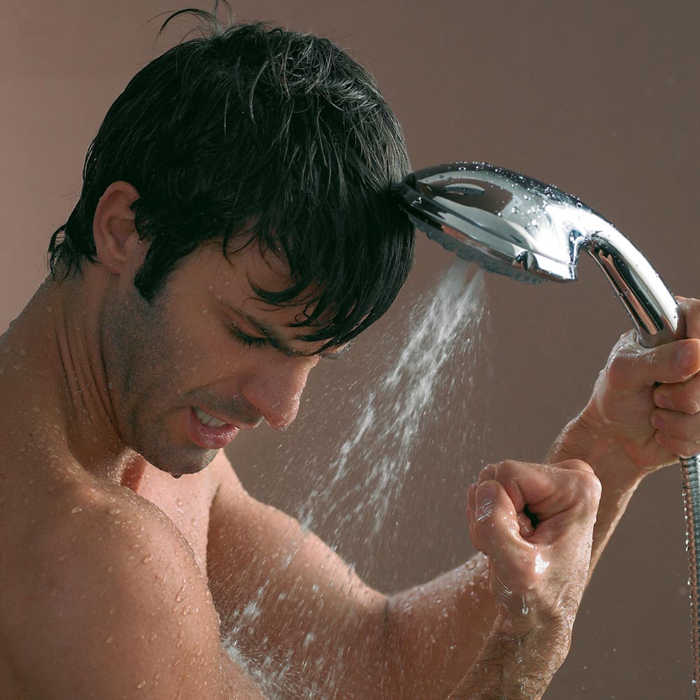 Лейка для душа Bossini Ocean 4 режима B00102 Хром