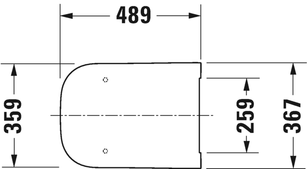 Сиденье удлиненное для унитаза DURAVIT HAPPY D2 0064690099 с микролифтом SoftClose, цвет белый