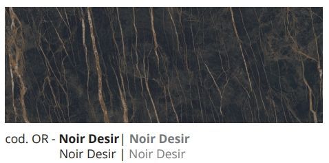 Раковина со столешницей BMT IKON 801 811 155 01.4 OR   1550х120х504 мм, без перелива, Gres Noir Desir