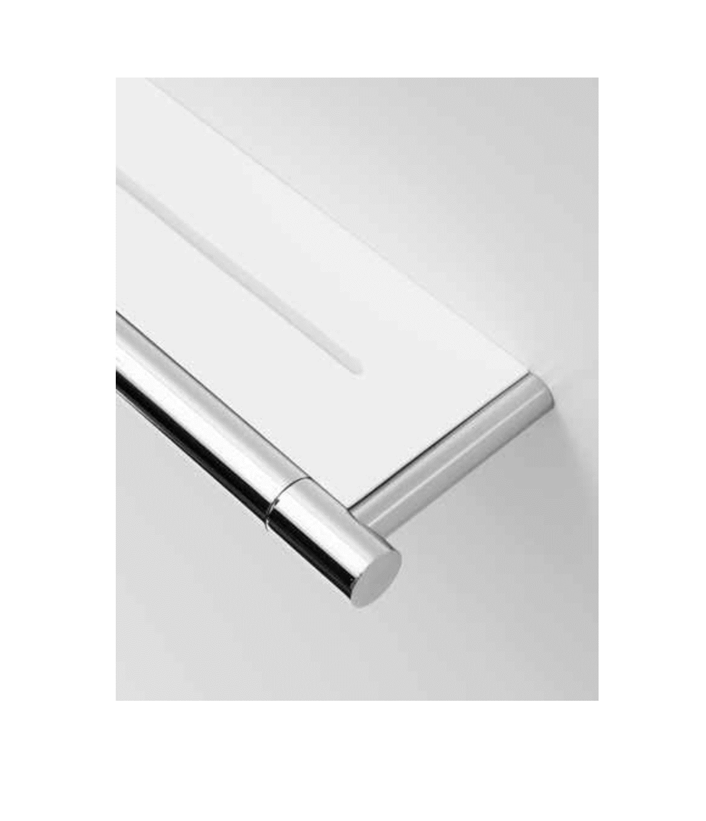 Душевая полочка   DECOR WALTHER  BAR DA  0863882   2 X 35 X 9 см, белый композит Solidsurface,  латунь цвет золото матовое Gold Matt (24 carat)