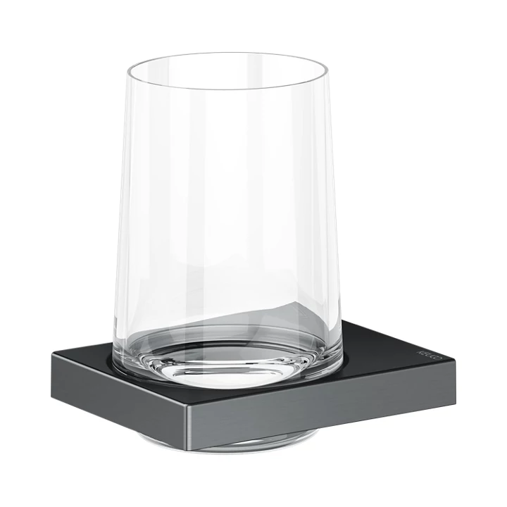 Держатель для стакана KEUCO EDITION 11 11150 139000 Чёрный шлифованный хром