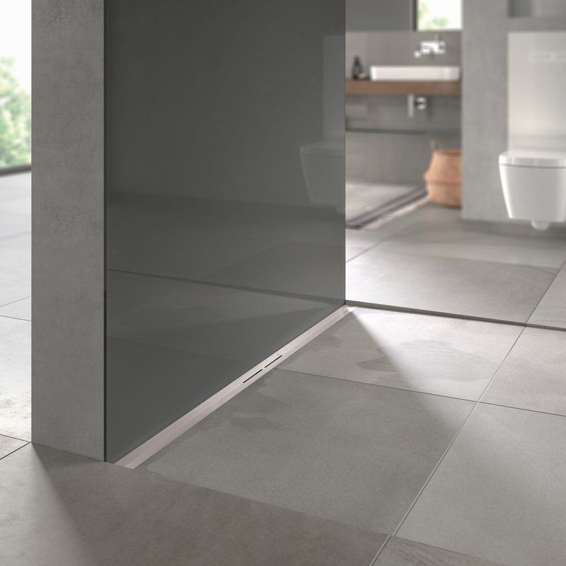 Подрезаемый дренажный канал TECE TECEdrainline 670800 800, сатин