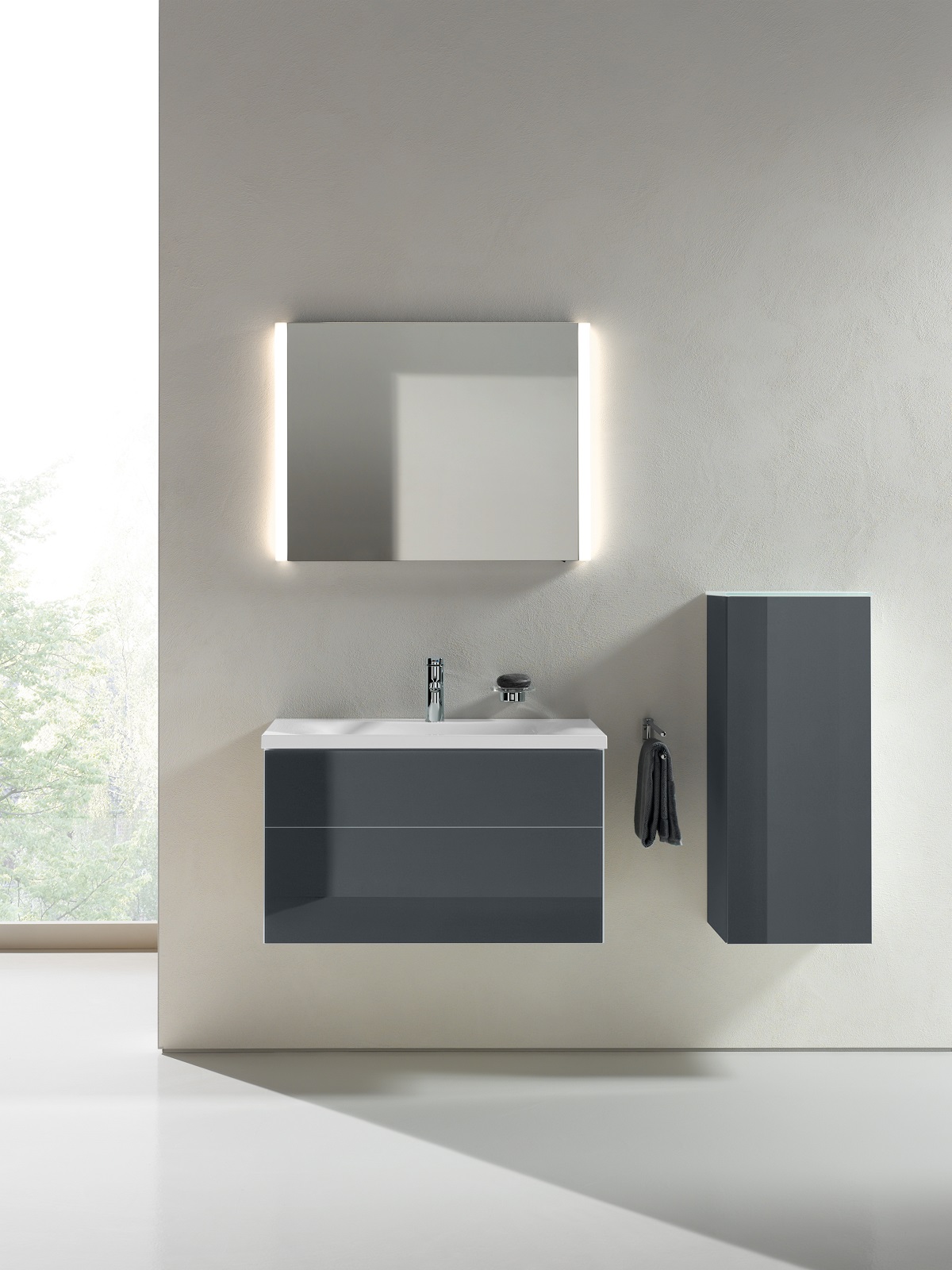 Зеркало для ванны Keuco Royal Reflex 14296002500 серебристое 