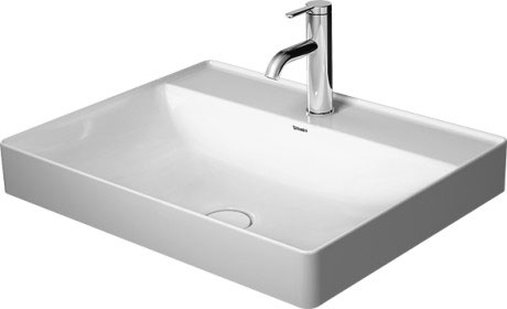 Раковина встраиваемая сверху Duravit DuraSquare 2354600041 60х47см