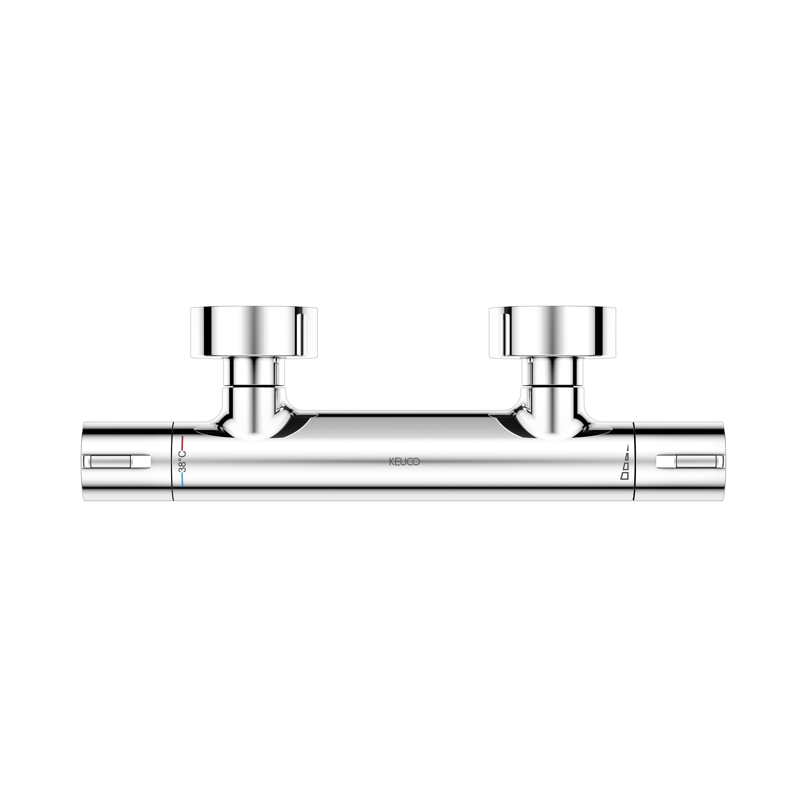 Термостат для душа KEUCO PLAN BLUE 53926 011001 с защитой от обратного потока, цвет Хром