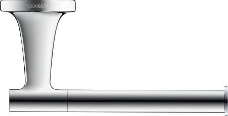 Держатель туалетной бумаги Duravit Starck T0099371000 хром