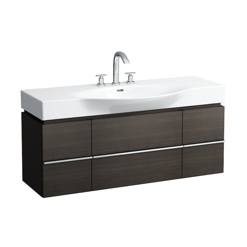 Тумба под раковину  Laufen  Case for Palace   4.0130.1.075.463.1   120 см, 1 ящик 2 двери, белый матовый,  для 8.1170.4, 81270.4 