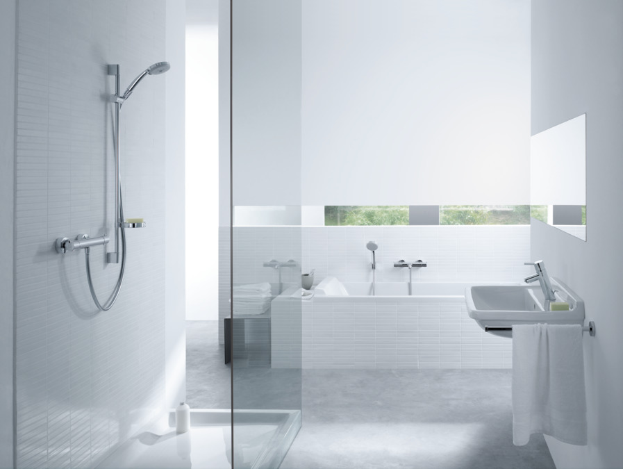 Душевой набор HANSGROHE Croma 100 Vario/Porter'S 27592000 со шлангом 1250 мм, цвет Хром