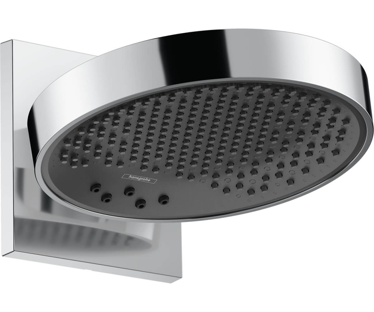 Верхний душ Hansgrohe Rainfinity 250 3jet 26233000 EcoSmart с настенным кронштейном, хром