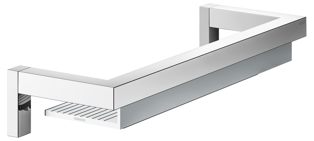 Полочка для душа KEUCO EDITION 90 Square 19159 010000 360 мм, со встроенным стеклоочистителем, хром