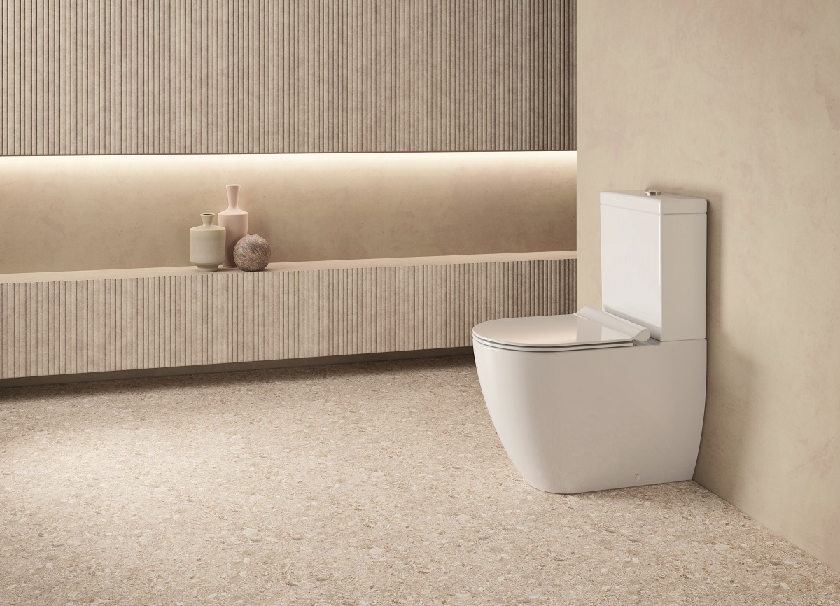 Унитаз напольный безободковый GSI PURA 8806F11 630 мм х 360 мм, Swirlflush, с креплением, цвет Белый глянцевый (старый артикул 880611)