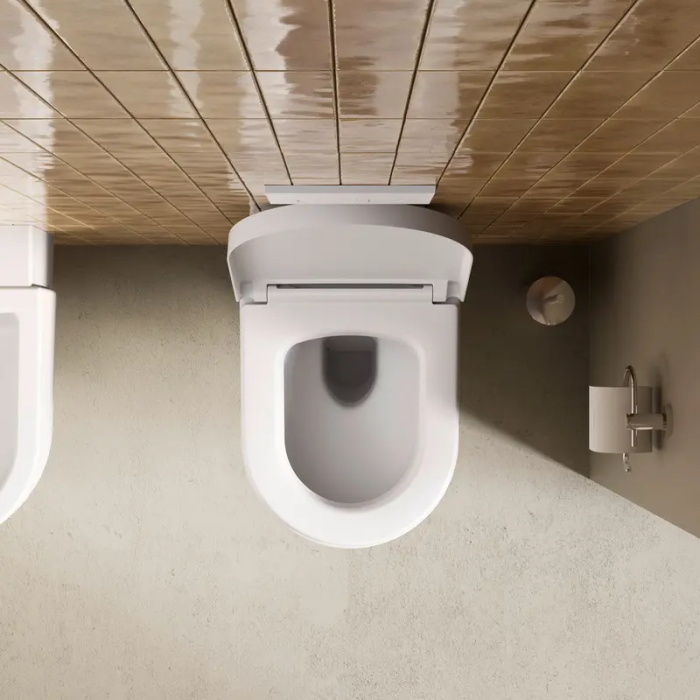 Унитаз подвесной DURAVIT Balcoon 290609AC00 Rimless, с покрытием DuraShield, цвет Белый матовый