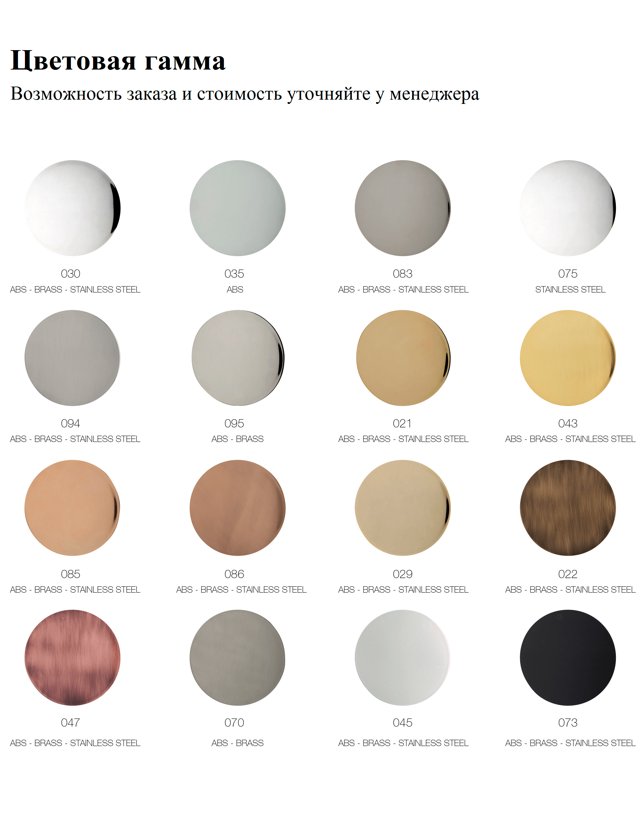 Внешняя часть термостата для душа Bossini TEO Z00002.030 Хром